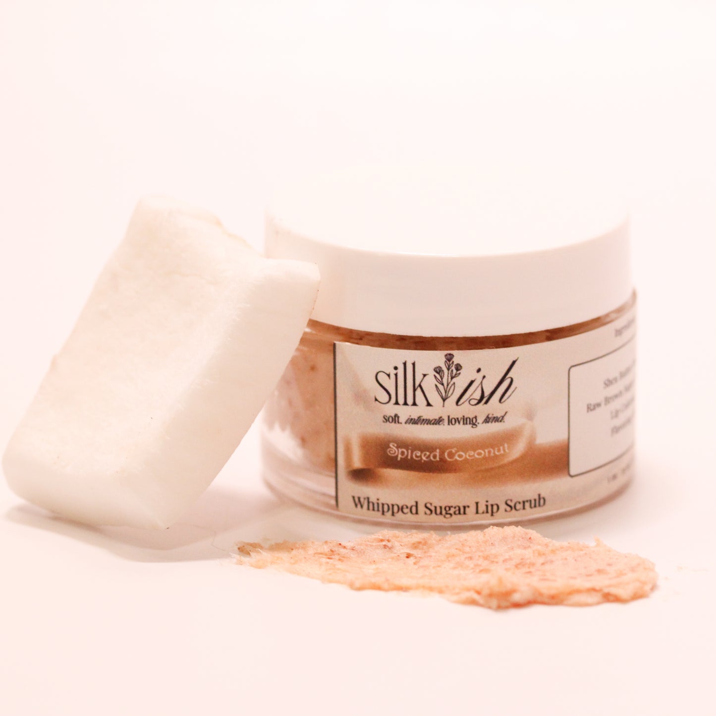 whipped sugar lip scrub