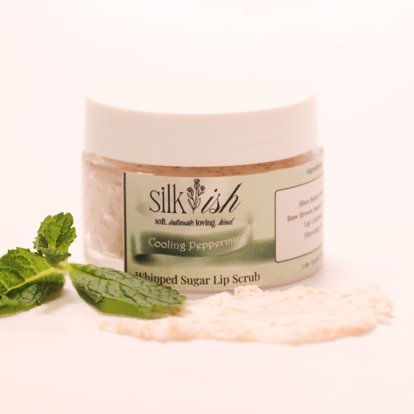 whipped sugar lip scrub