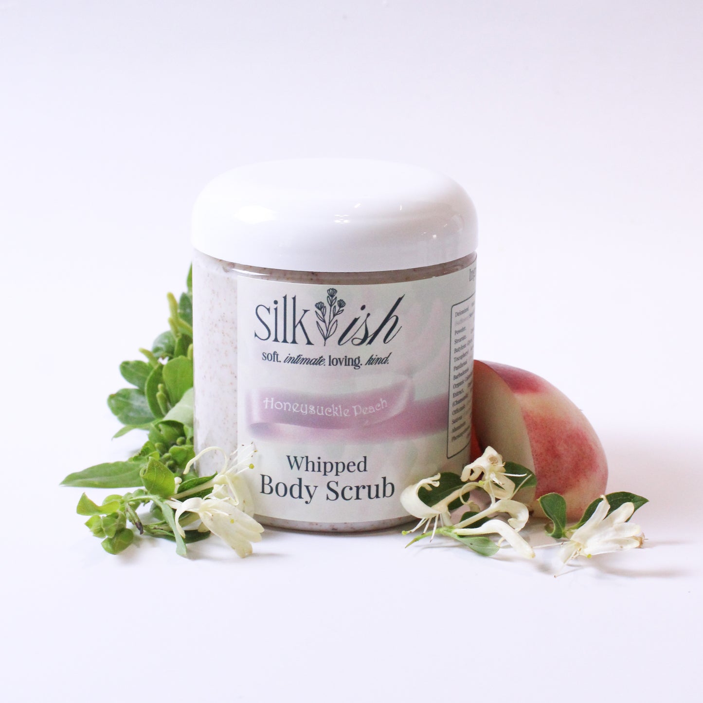 whipped walnut body scrub