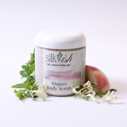 whipped walnut body scrub