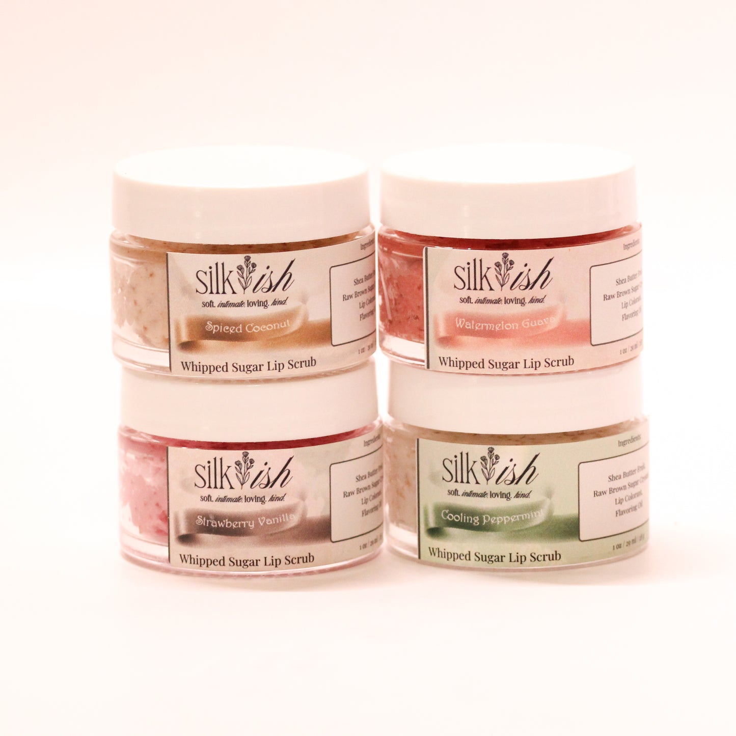 whipped sugar lip scrub