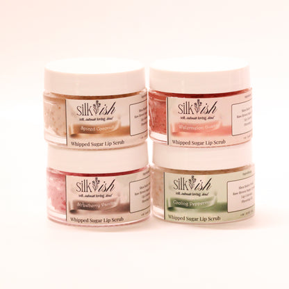 whipped sugar lip scrub
