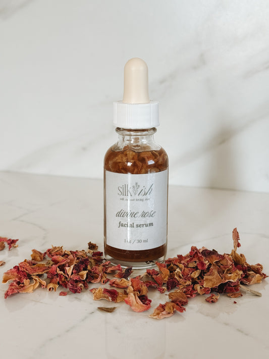 divine rose facial serum