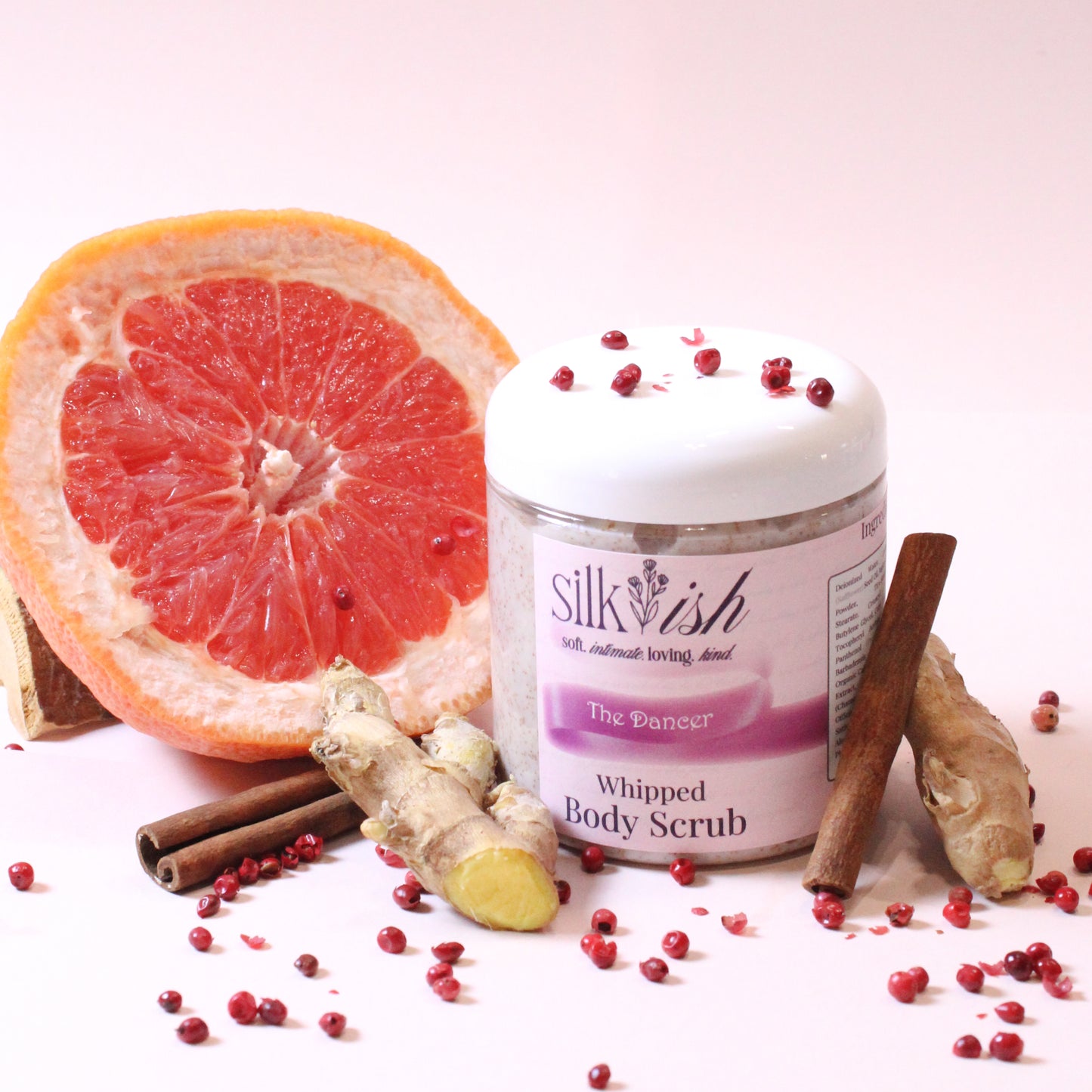 whipped walnut body scrub