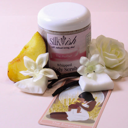 whipped walnut body scrub