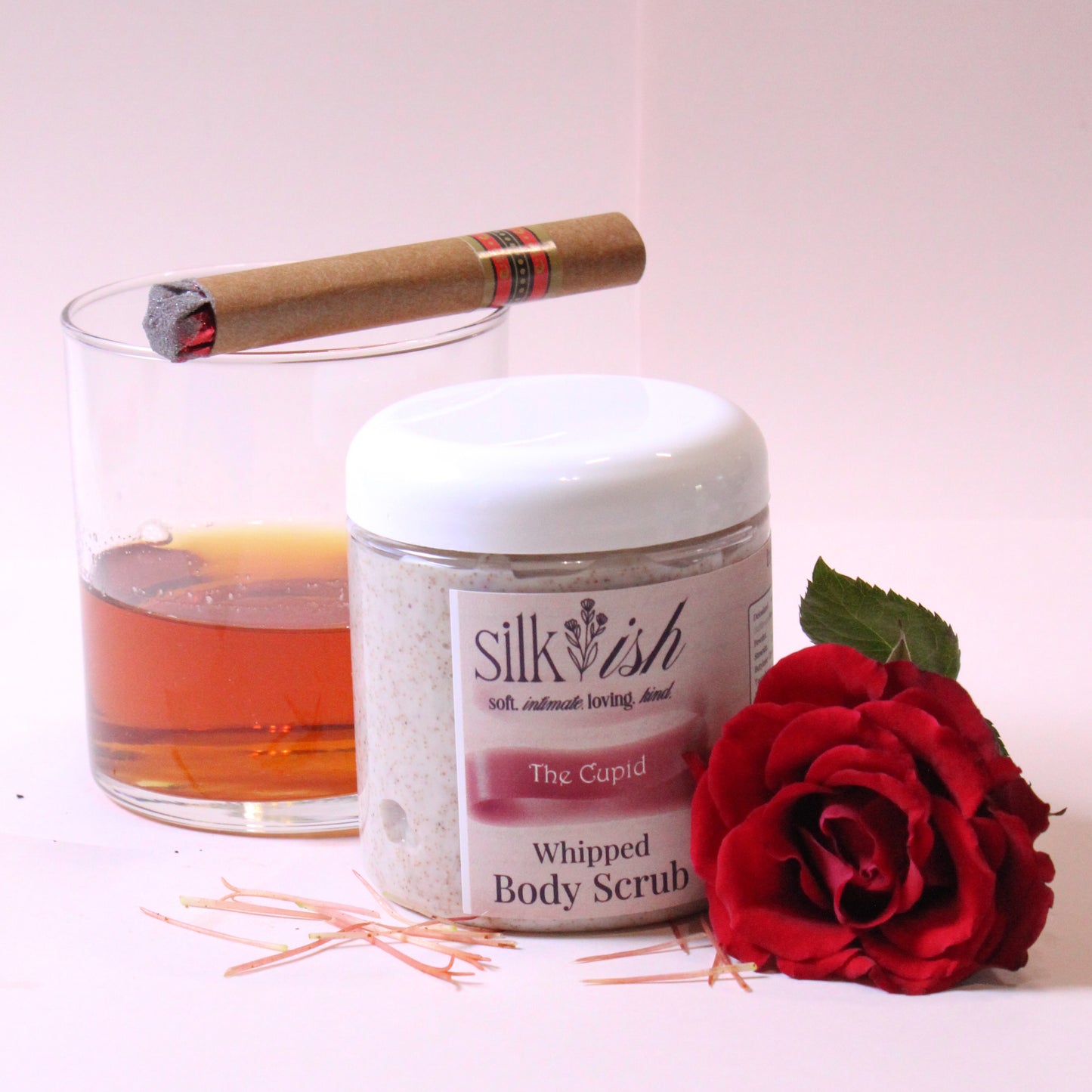 whipped walnut body scrub