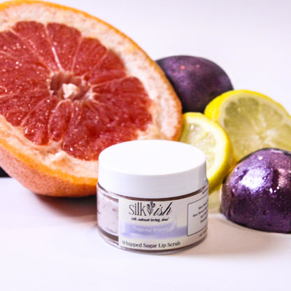 whipped sugar lip scrub